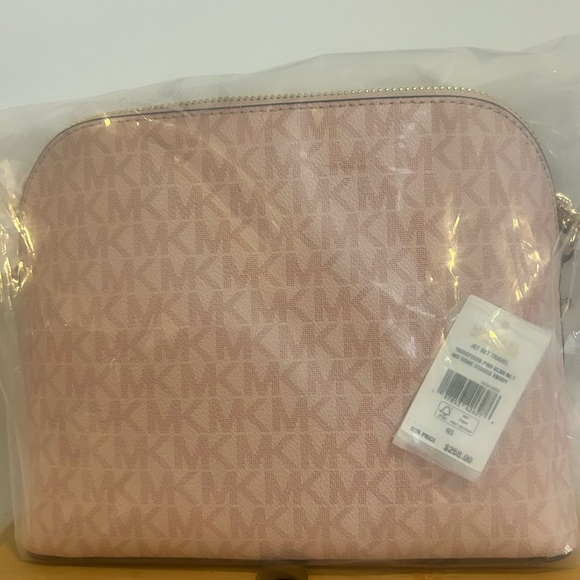 NEW Michael Kors Jet Set Travel Medium Dome Crossbody bag, NWT - $258 MSRP - Picture 13 of 14